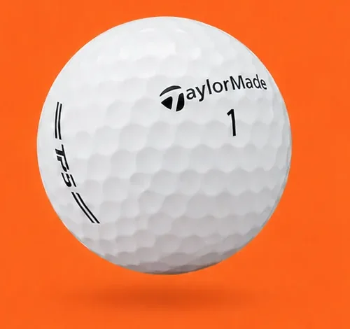 Premium golf balls used at Zest Golf Houston
